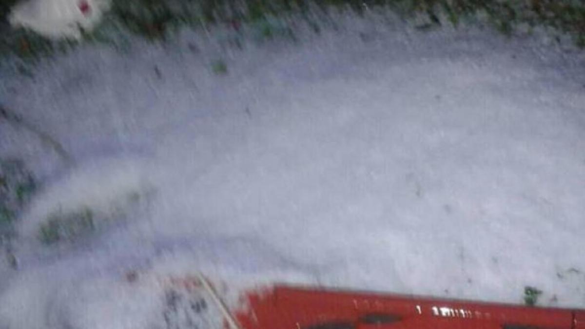 locul din romania in care pare ca a venit iarna stratul de gheata a ajuns pana la glezna