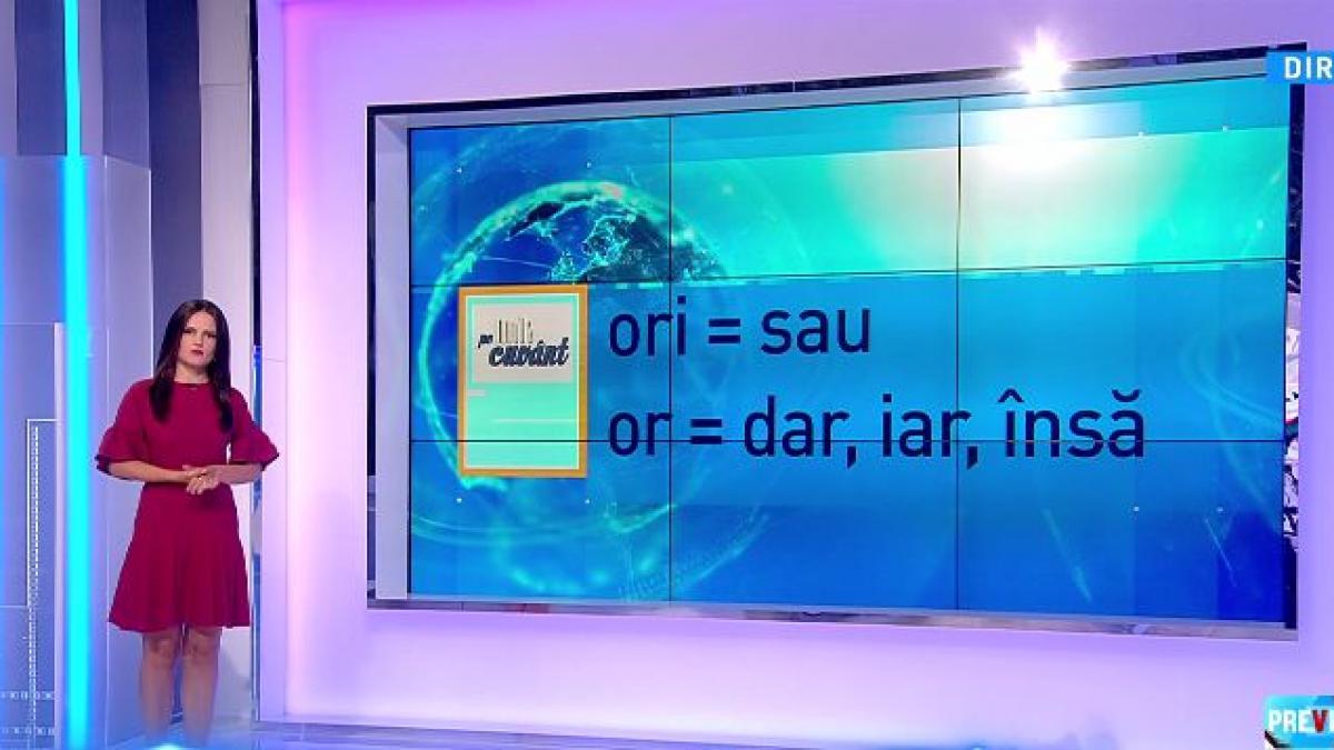 pe cuvant cu ana iorga care este diferenta dintre ori si or si cum le folosim corect