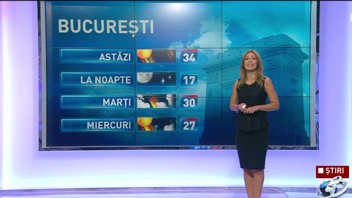 ploi si vijelii pana marti seara vezi zonele vizate si prognoza pentru urmatoarele zile