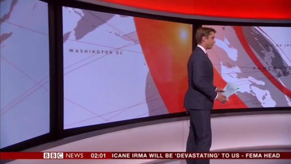 gafa de proportii facuta de un prezentator celebru ce a patit in platou in direct