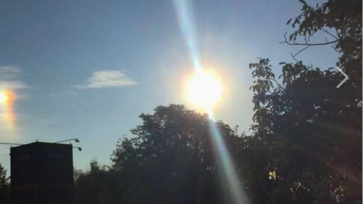 fenomen spectaculos vizibil din bucuresti ce au vazut oamenii pe cer in aceasta dimineata video