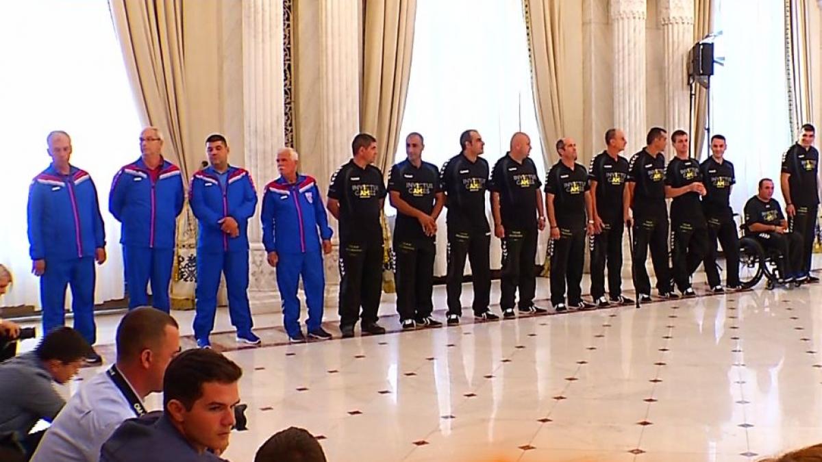delegatia romaniei la competitia invictus games toronto 2017 primita de klaus iohannis la cotroceni