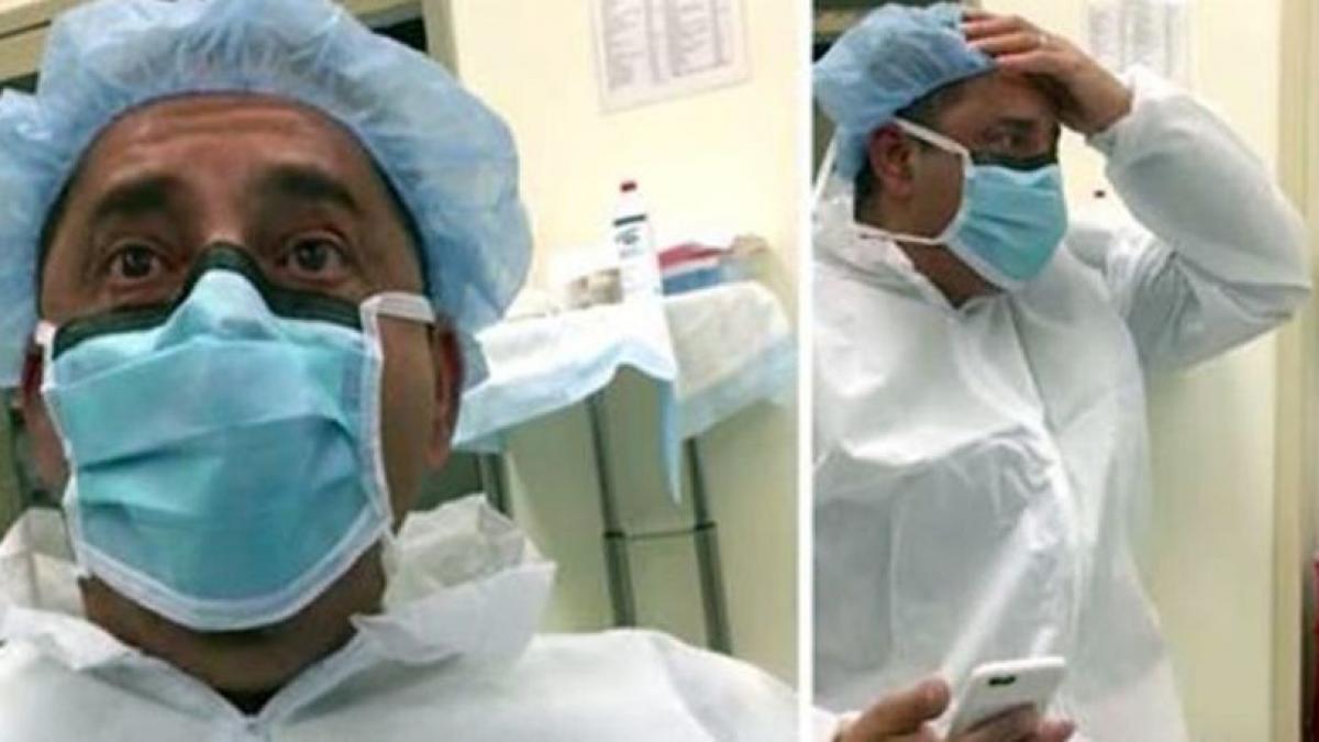 a inceput sa tipe si sa si puna mainile in cap cand sotia lui a nascut cel de al saselea copil ce