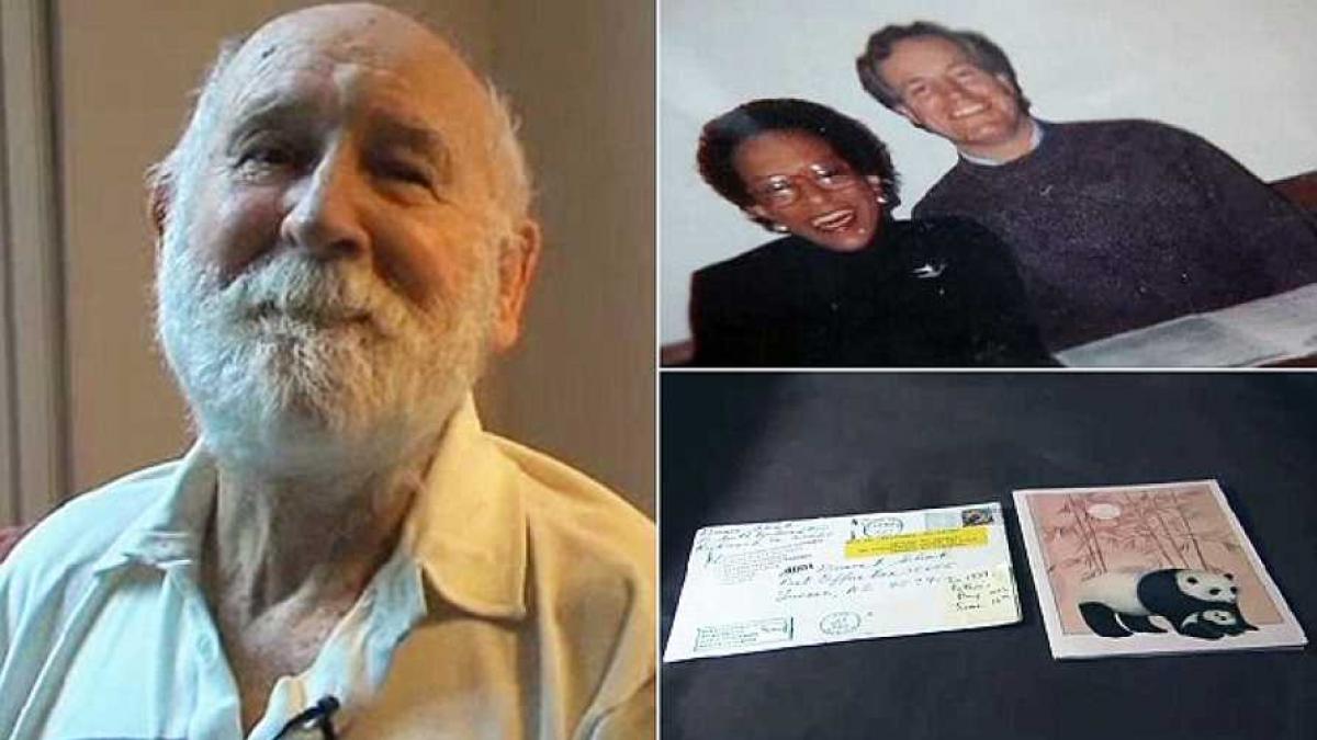 fiul ii murise de 20 de ani dar batranul tata a primit o carte postala de la el si cu lacrimi in