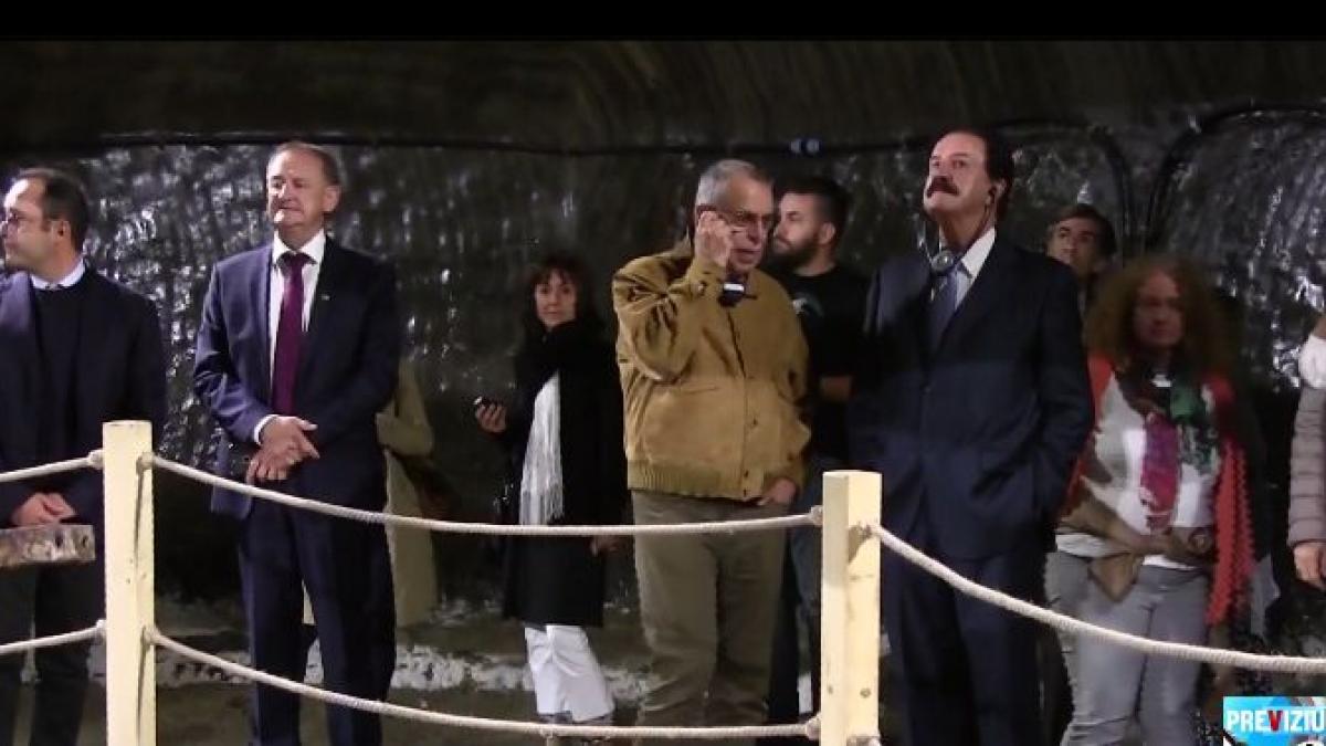 politicieni europeni in vizita la salina turda