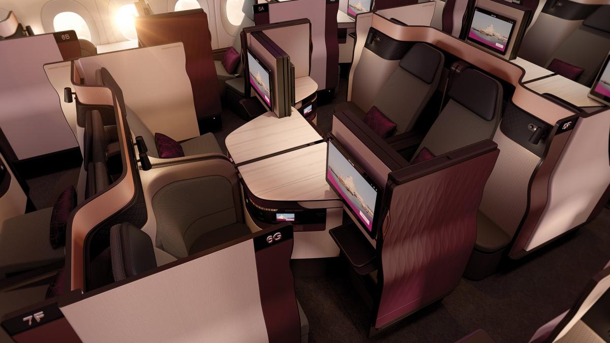 qatar airways devine prima companie aeriana din lume care va avea paturi duble la clasa business