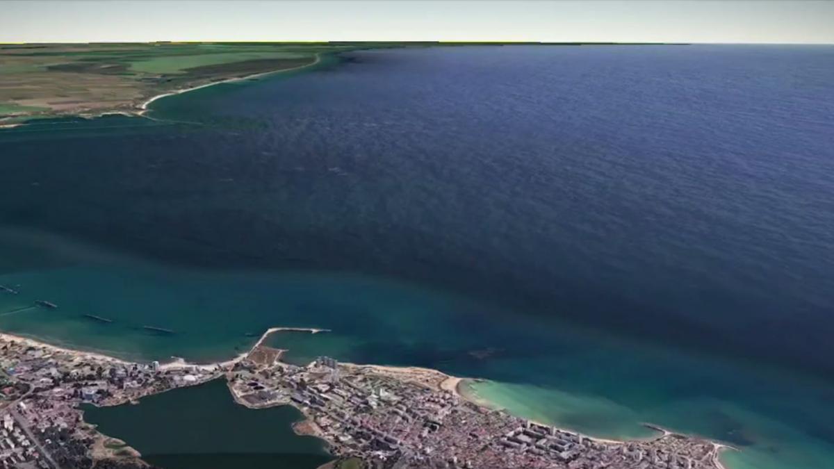 fenomen bizar pe litoralul romanesc ce a aparut pe plaja din mamaia