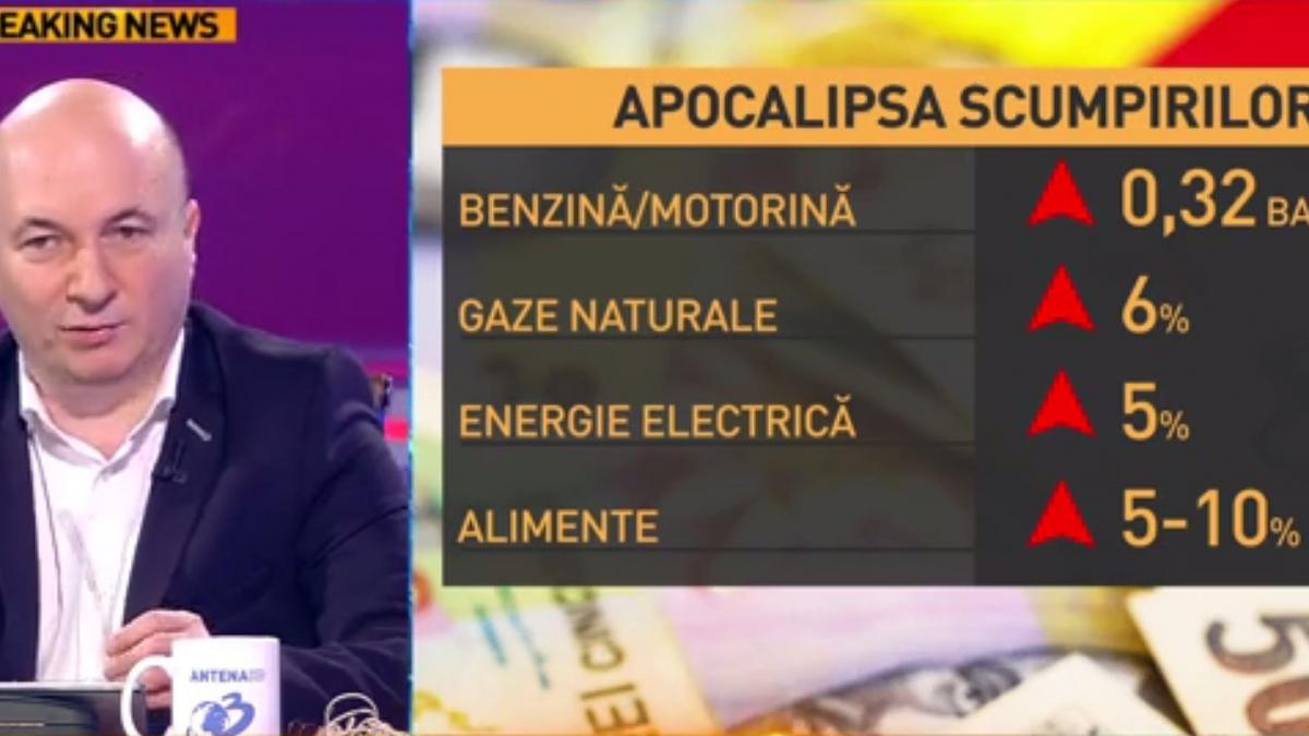 Punctul de întâlnire: Codrin Stefănescu, despre valul de scumpiri de la acest sfârșit de an