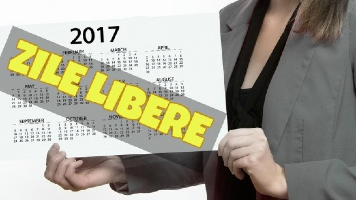 zile libere 2018 cate zile libere vom avea anul viitor