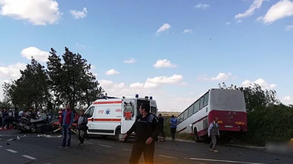 accident ingrozitor cu mai multe victime e cod rosu de interventie