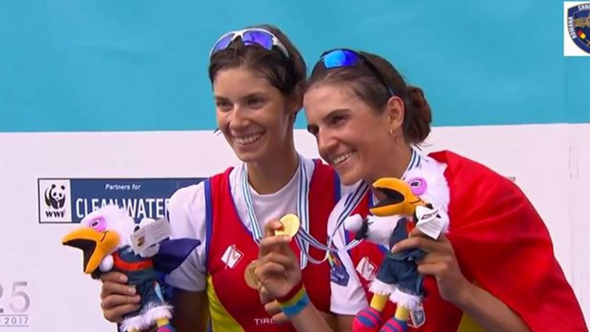 aur pentru romania la campionatele mondiale de canotaj in proba feminina de dublu vasle