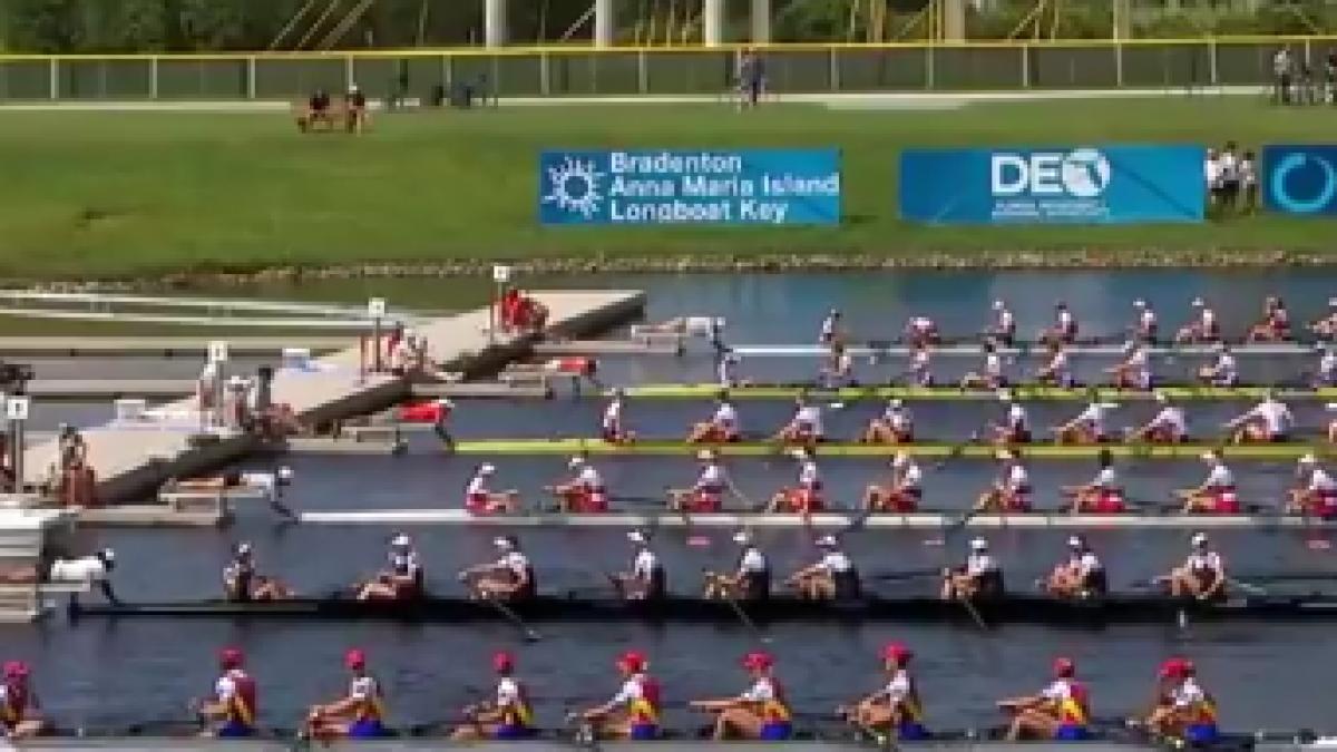 campionatele mondiale de canotaj live video finala de 8 1 feminin