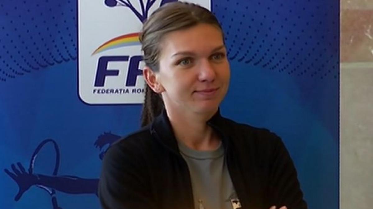 simona halep primele declaratii la sosirea in romania