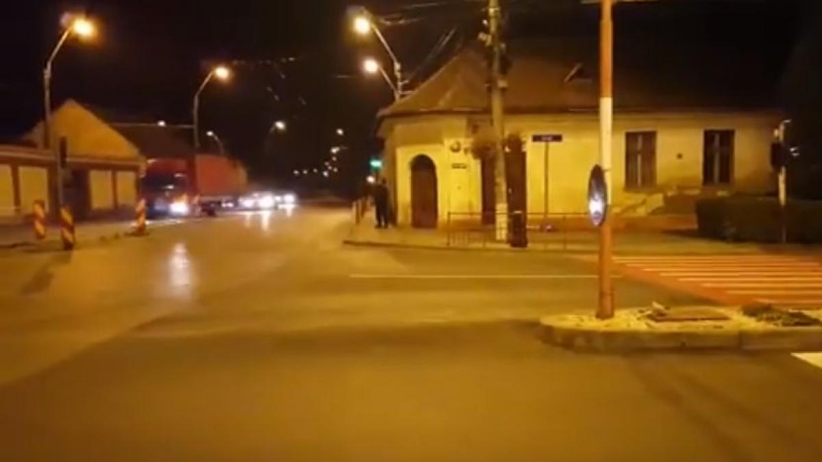 panica in judetul sibiu un colet suspect le a dat fiori trecatorilor