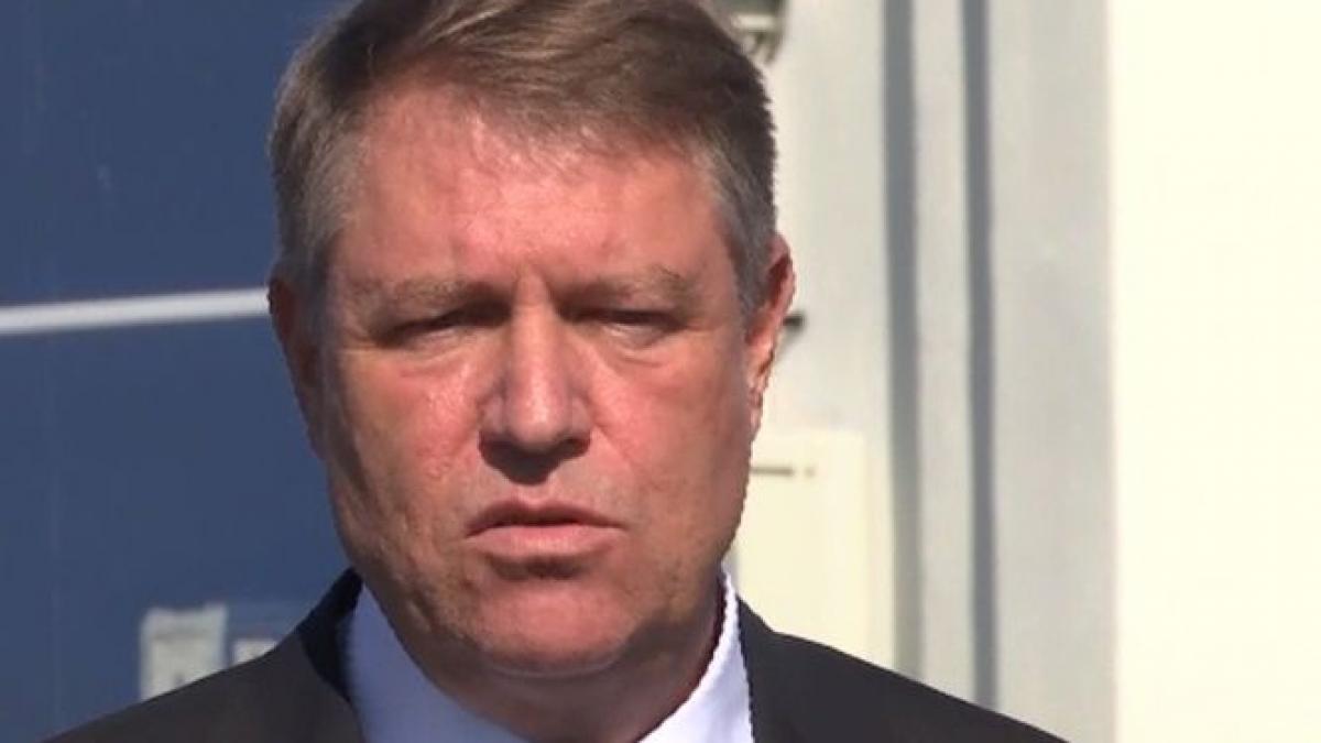 reactia lui klaus iohannis dupa publicarea sondajului avangarde