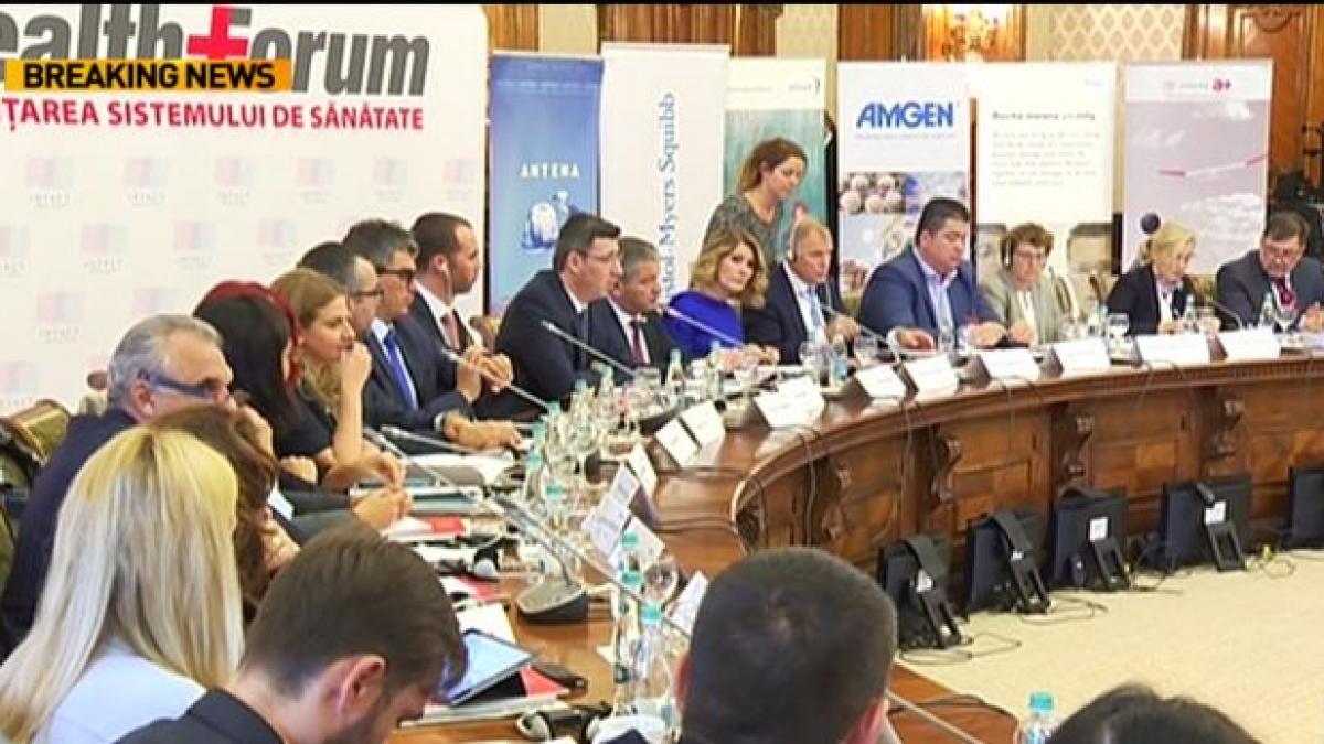guvernul cauta solutii pentru problemele din sanatate la forumul health forum s au discutat cele