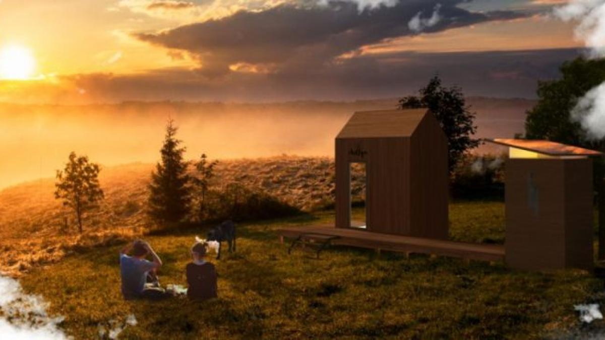 un arhitect roman a creat casa de 4 5 metri patrati constructia ei dureaza doar patru ore