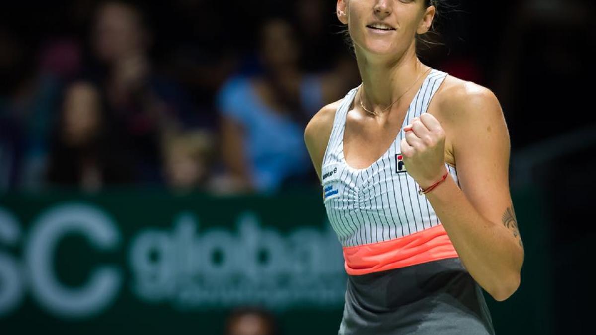 pliskova a zdrobit o pe muguruza si a castigat grupa alba prima sportiva eliminata de la turneul