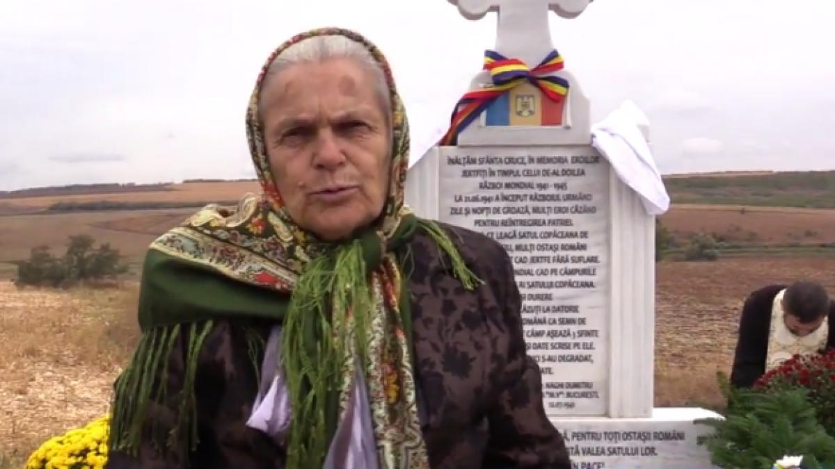 gest nobil al unei batrane din vaslui cu o pensie de numai 600 de lei a ridicat un monument in