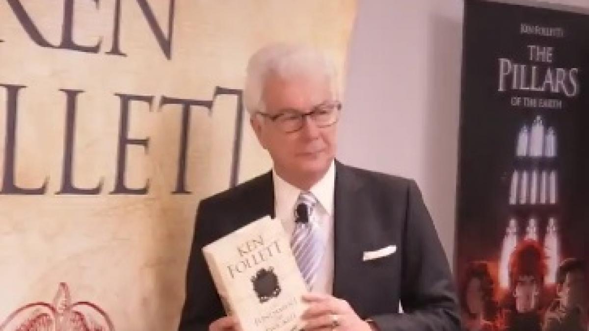 ken follett interviu exclusiv pentru antena 3 a fi scriitor e mai distractiv decat a fi jurnalist