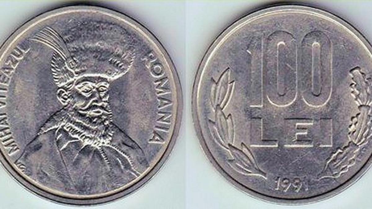 mai ai pe acasa monede vechi de 100 de lei uite cat valoreaza acum