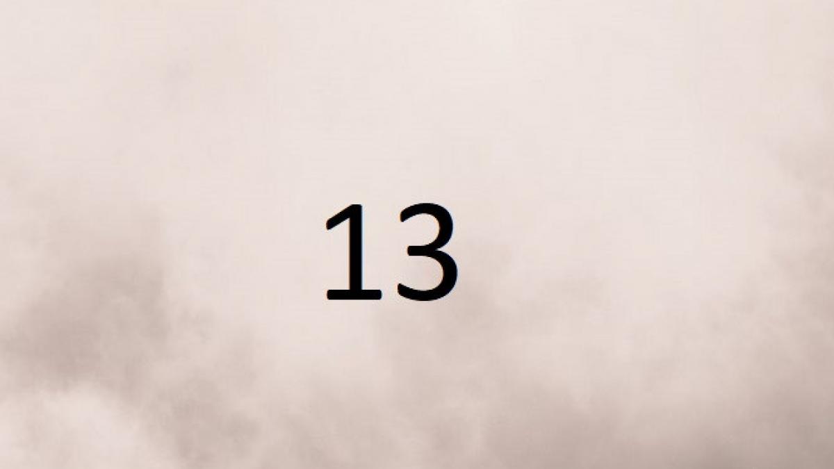 de unde provin superstitiile de ce numarul 13 aduce ghinion