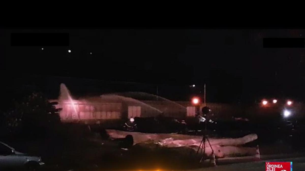 pericol de explozie la un tren incarcat cu nitrat de amoniu primele imagini de la locul incidentului