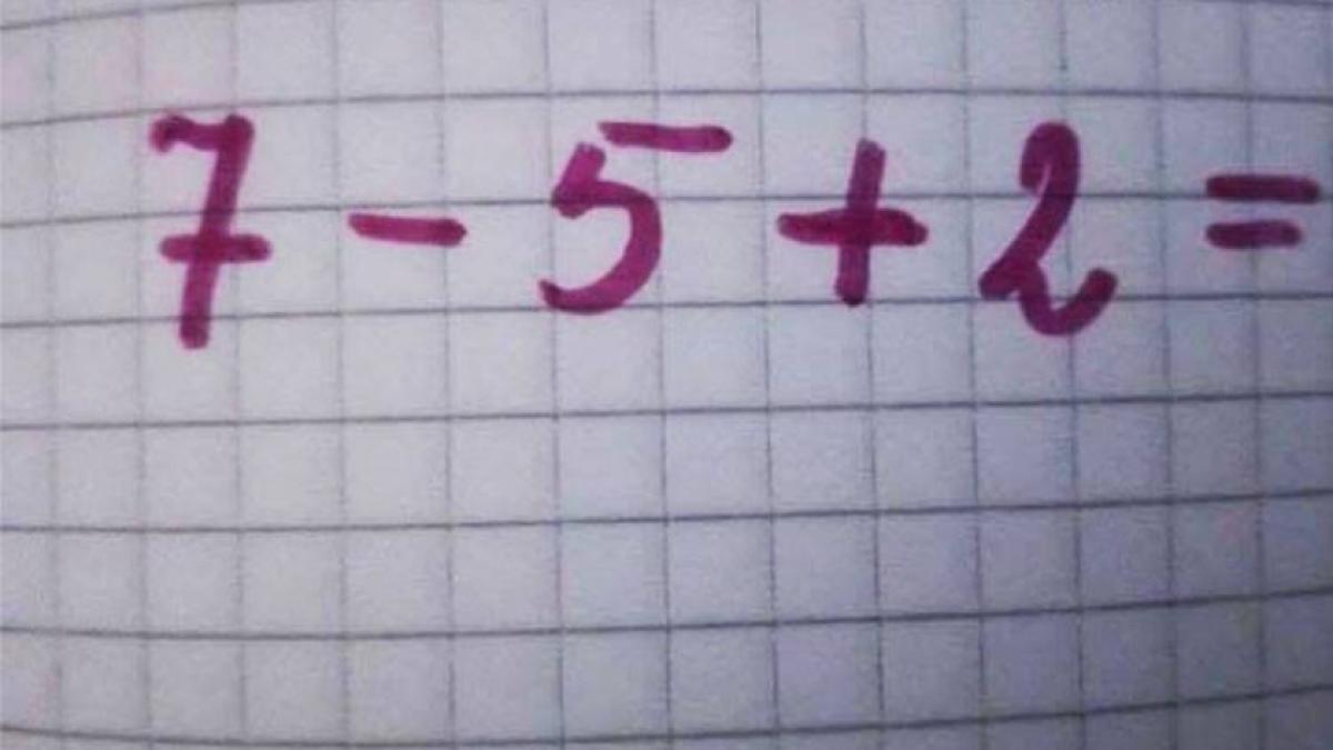 un exercitiu simplu de matematica a incins internetul cat fac 7 5 2