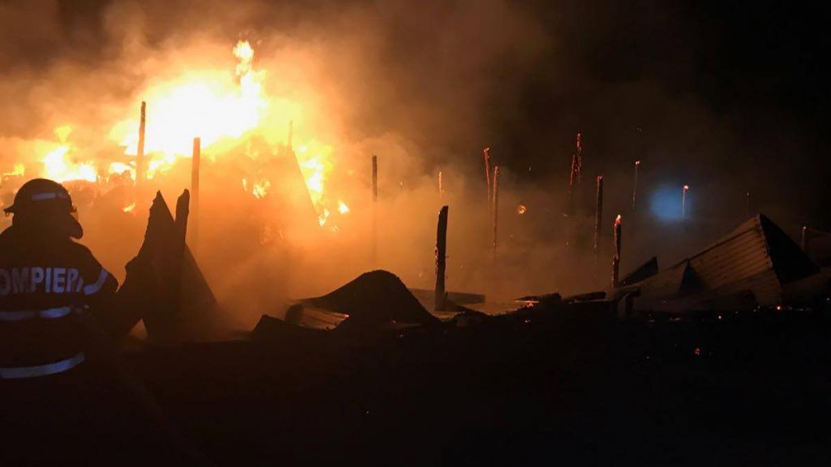 incendiu la spitalul judetean din craiova