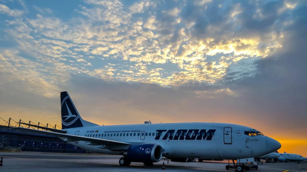 o aeronava tarom a revenit pe aeroportul din iasi din cauza unei defectiuni