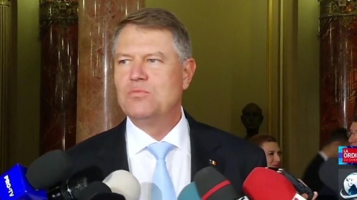 klaus iohannis reactie dupa protestele de duminica seara au facut bine ca si au spus parerea