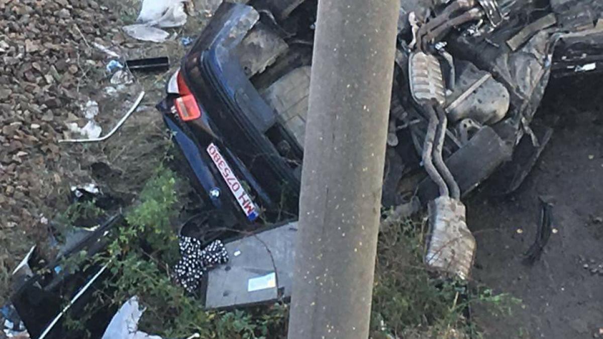 accident cumplit doi colegi de munca au murit dupa ce au plonjat cu masina de la 10 metri inaltime