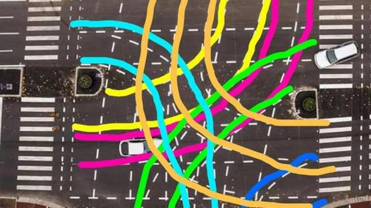 intersectia asta din romania le da batai de cap soferilor are cele mai ciudate marcaje