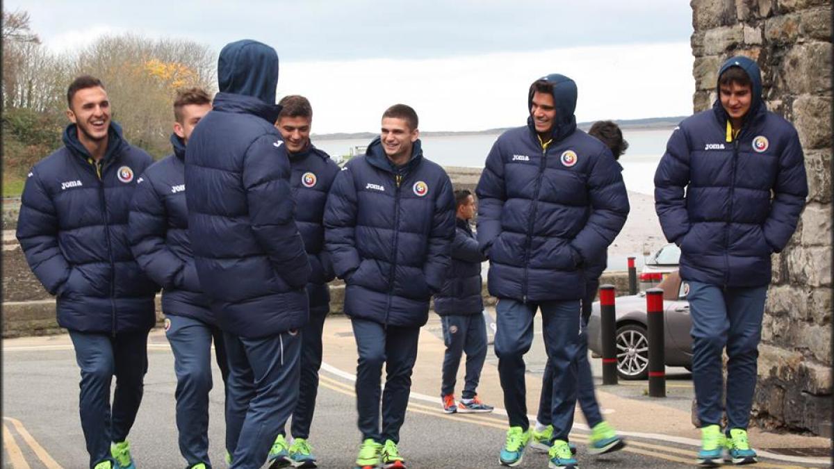 nationala de tineret remiza cu doi eliminati