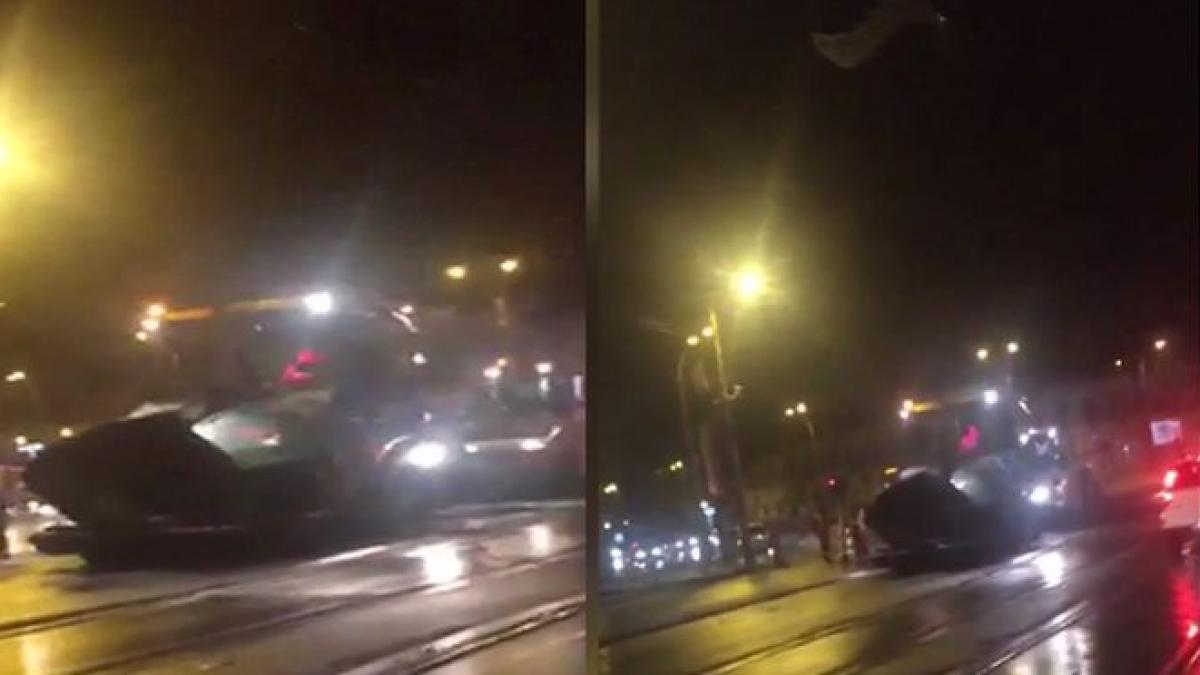 ce s a intamplat vineri dimineata intr una dintre cele cele aglomerate intersectii din capitala e