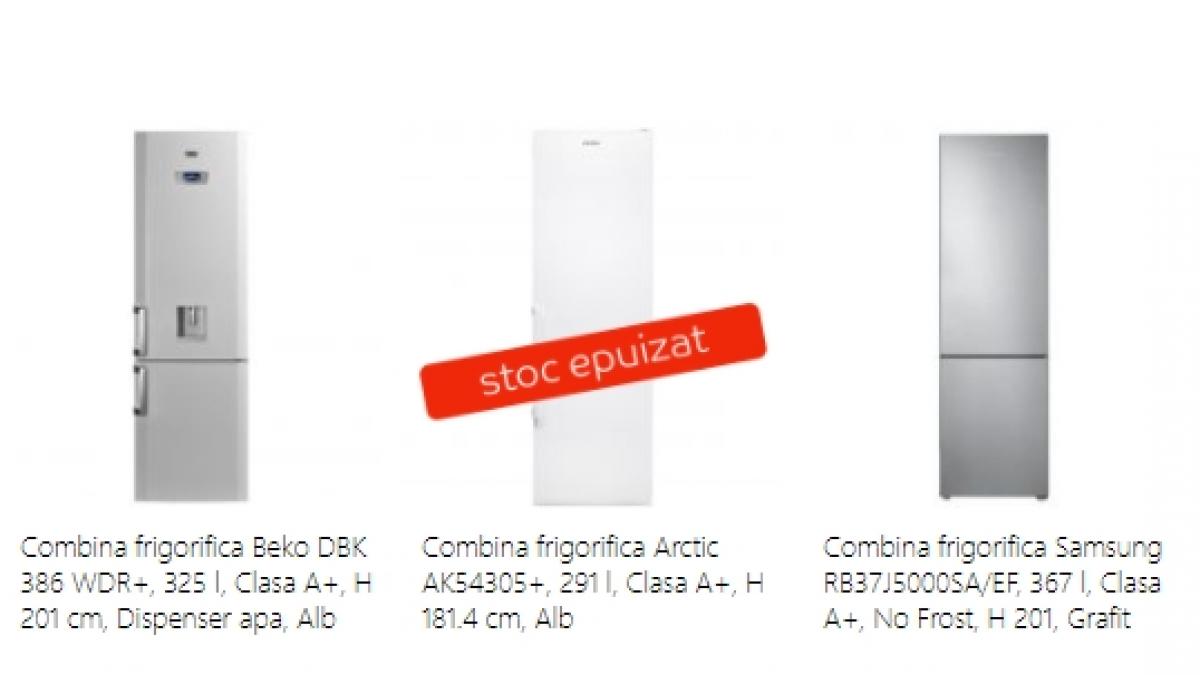 emag black friday 2017 frigidere 14 oferte proaspete chiar si la 499 de lei