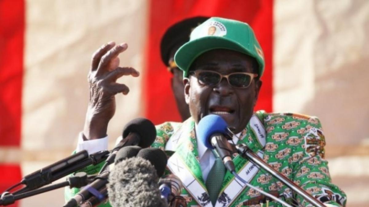 proteste de amploare pentru demisia lui robert mugabe