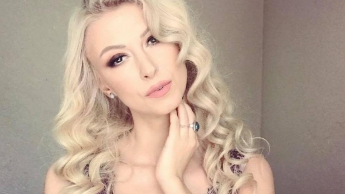 andreea balan si a facut o schimbare radicala de look cum a aparut artista sa isi ridice un premiu