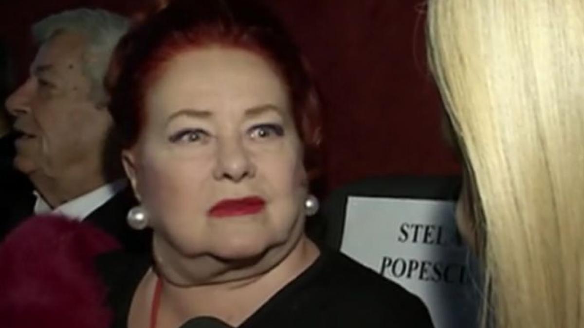 lectii de viata de la stela popescu actrita a vorbit recent despre momentele grele prin care a