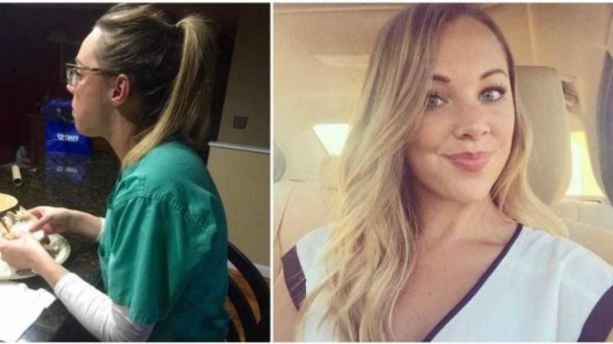 partenera sa venea mereu obosita de la munca manca pe fuga si se culca asa ca barbatul a luat o