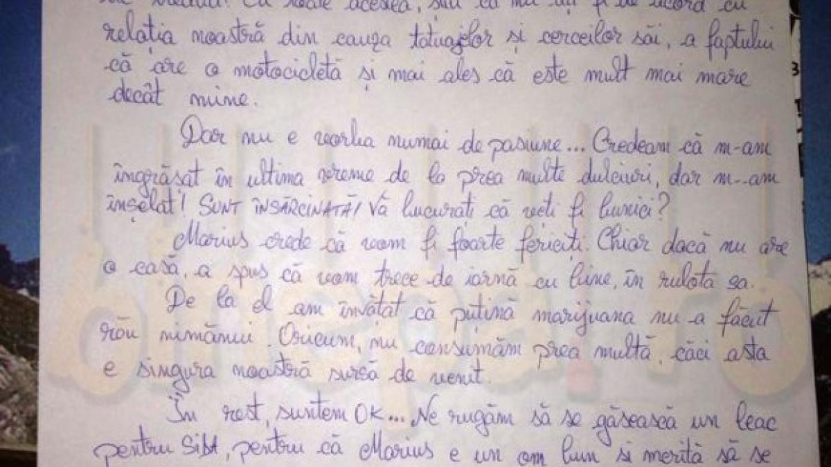 draga mama si tata o adolescenta de 16 ani din romania le a scris parintilor ca pleaca de acasa cu
