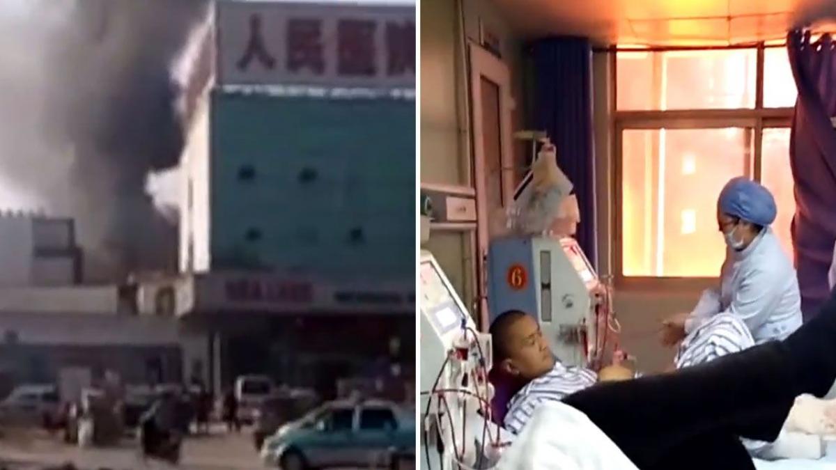 spitalul era in flacari iar oamenii alergau disperati in toate directiile doar o doctorita a ramas