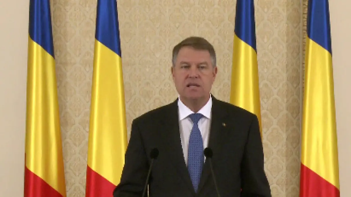 klaus iohannis discurs de ziua nationala a romaniei la cotroceni video