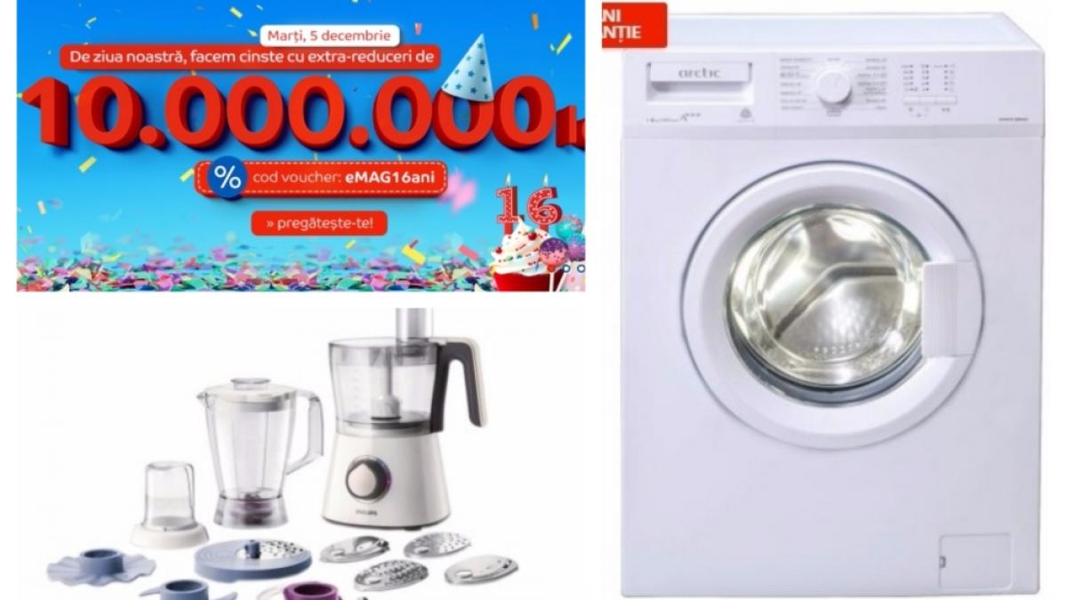 emag reduceri electrocasnice de ziua emag iti innoiesti toata casa dar nu te costa mult