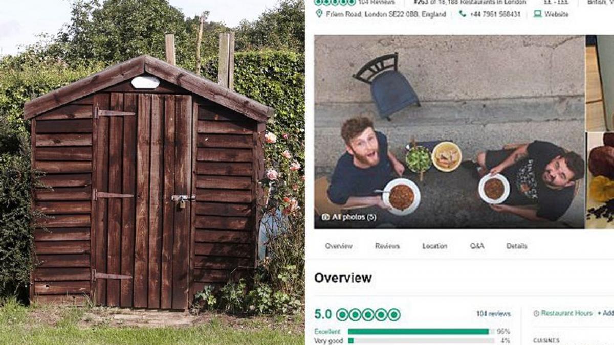 a reusit sa il faca cel mai bine cotat restaurant din lume desi nu exista in realitate iar mancarea