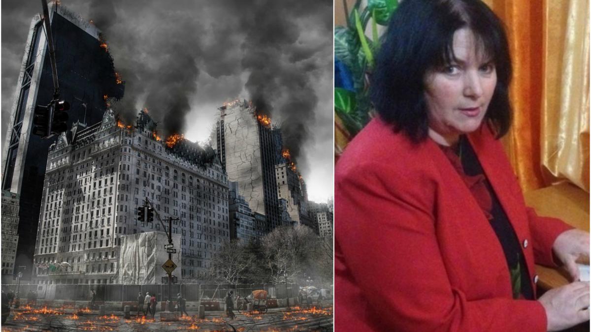 clarvazatoarea maria ghiorghiu o noua viziune teribila un turn subtire si inalt s a prabusit precum