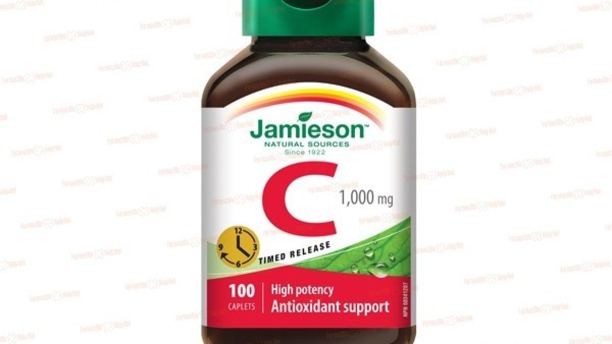 p de ce vitamina c cu eliberare prelungita de la jamieson