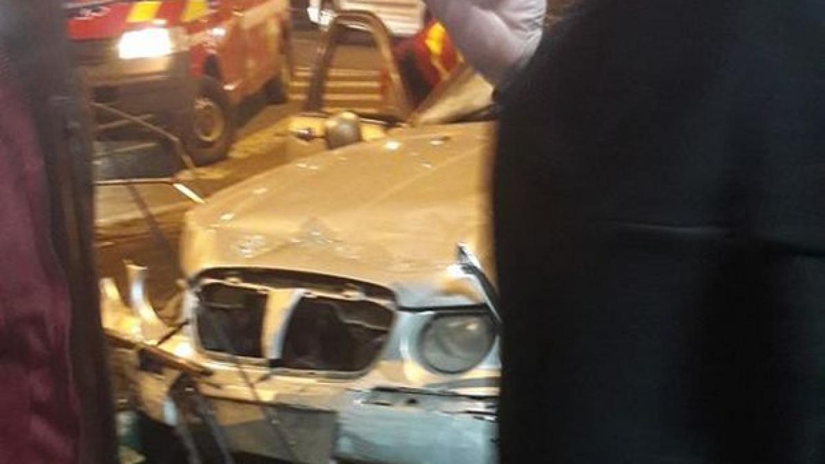 accident in bucuresti o masina a ajuns in statia de metrou obor video