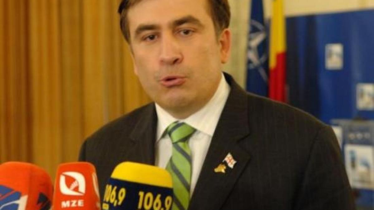 fostul presedinte al georgiei mihail saakasvili retinut la kiev a intrat in greva foamei
