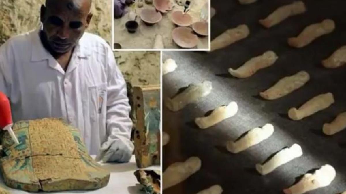 arheologii au facut o descoperire absolut socanta au gasit doua morminte vechi de 3 500 de ani cu